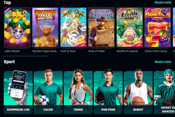 Ninlay Casino giochi